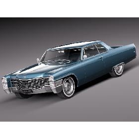 Cadillac DeVille 1965 coupe